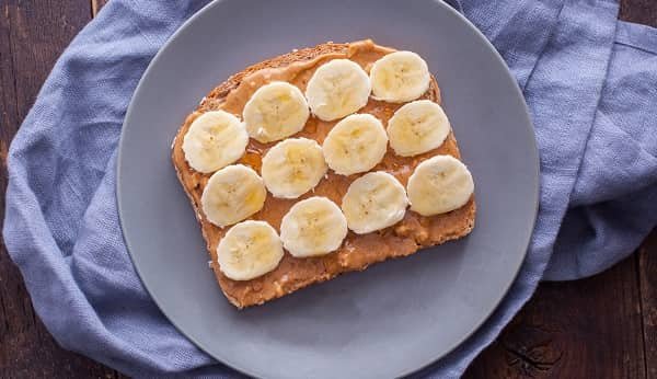 Banana Peanut Butter Toast